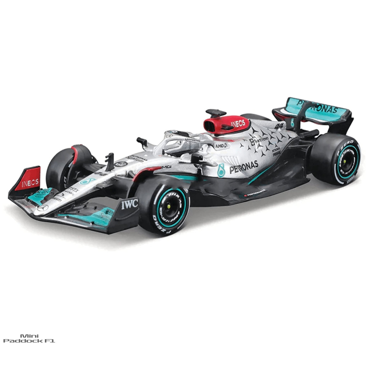 Mercedes W13 Lewis Hamilton | Lançamento 2022 - Básico
