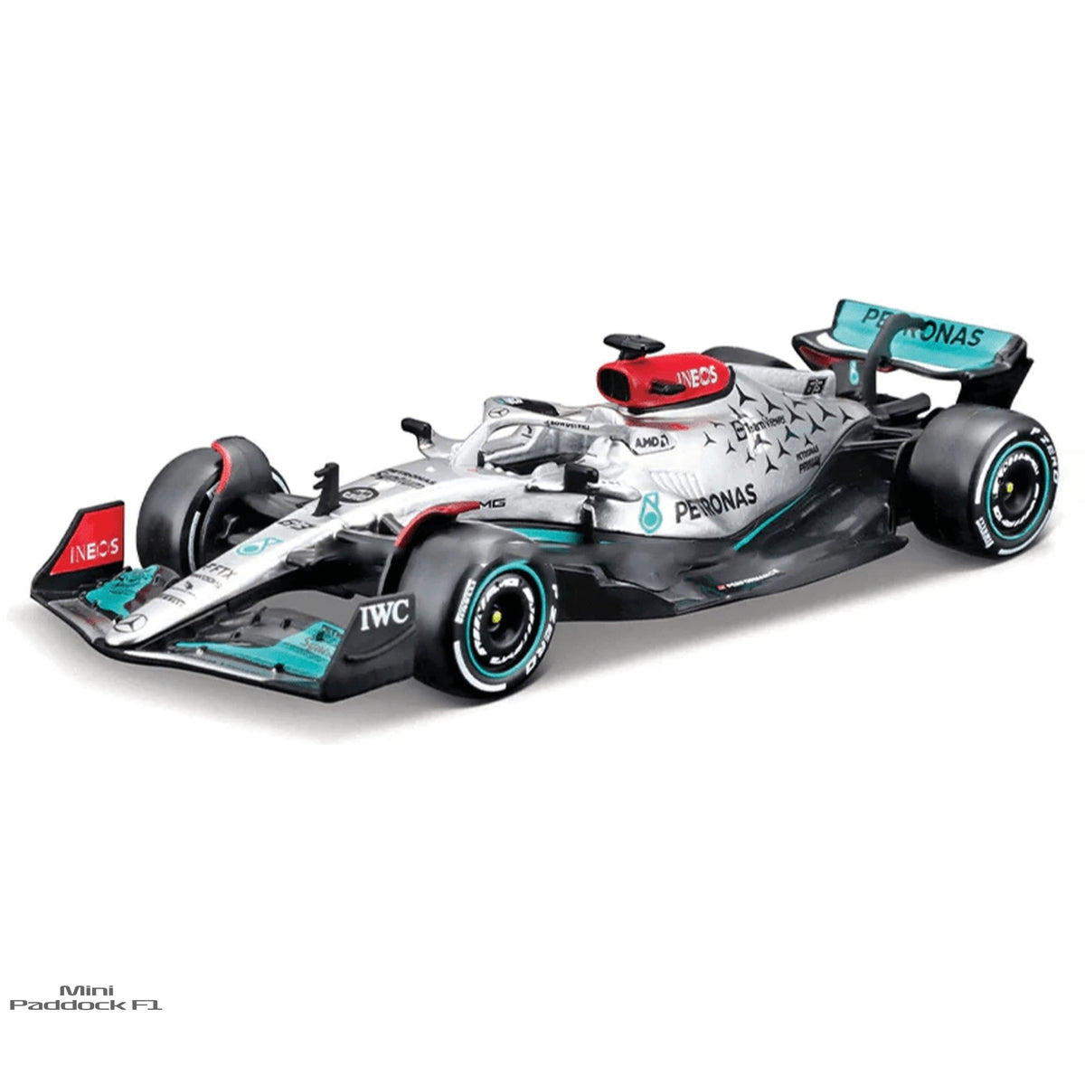 Mercedes W13 George Russell 63 | Lançamento 2022 - Básico
