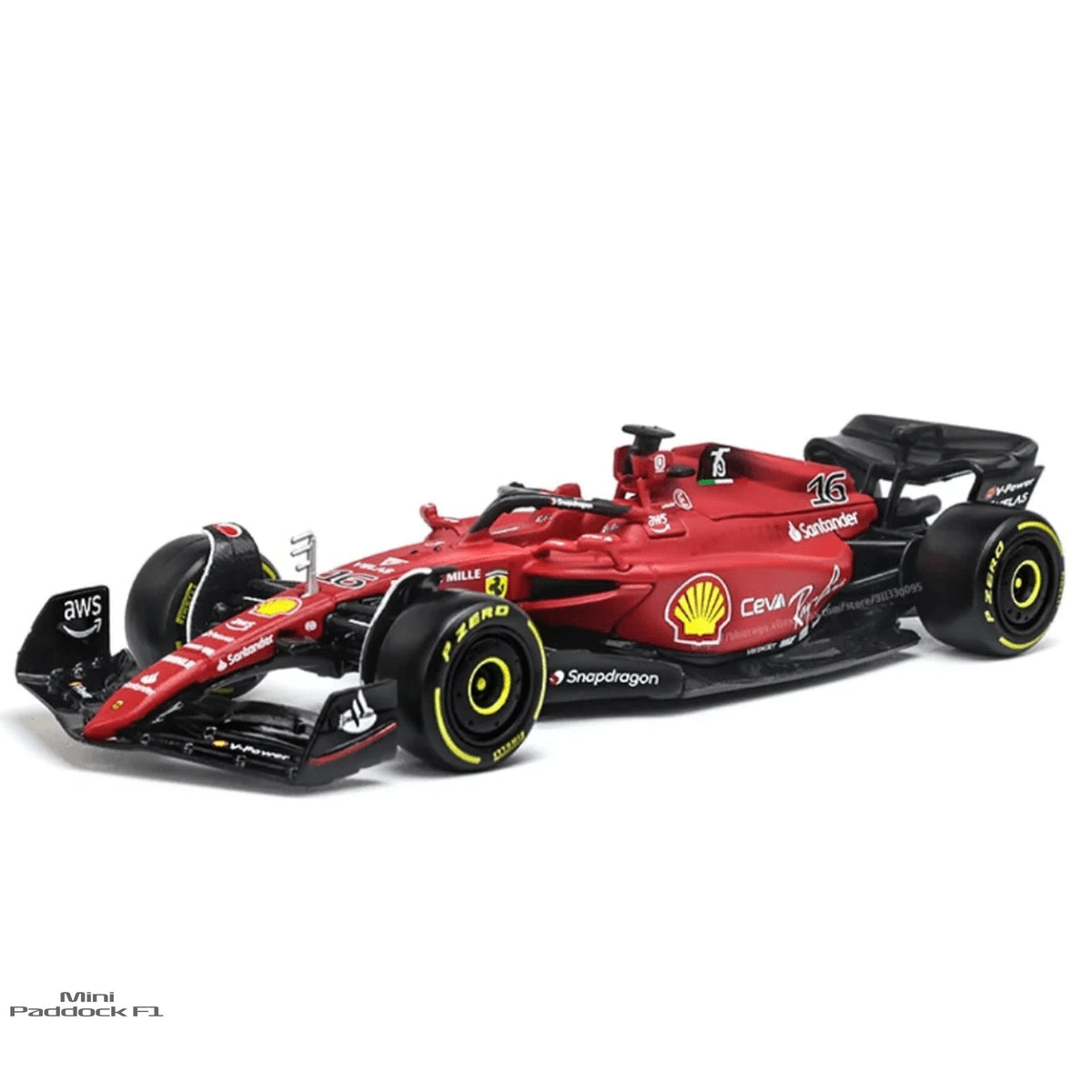 Ferrari F1-75 Charles Leclerc | Lançamento 2022 - Básico