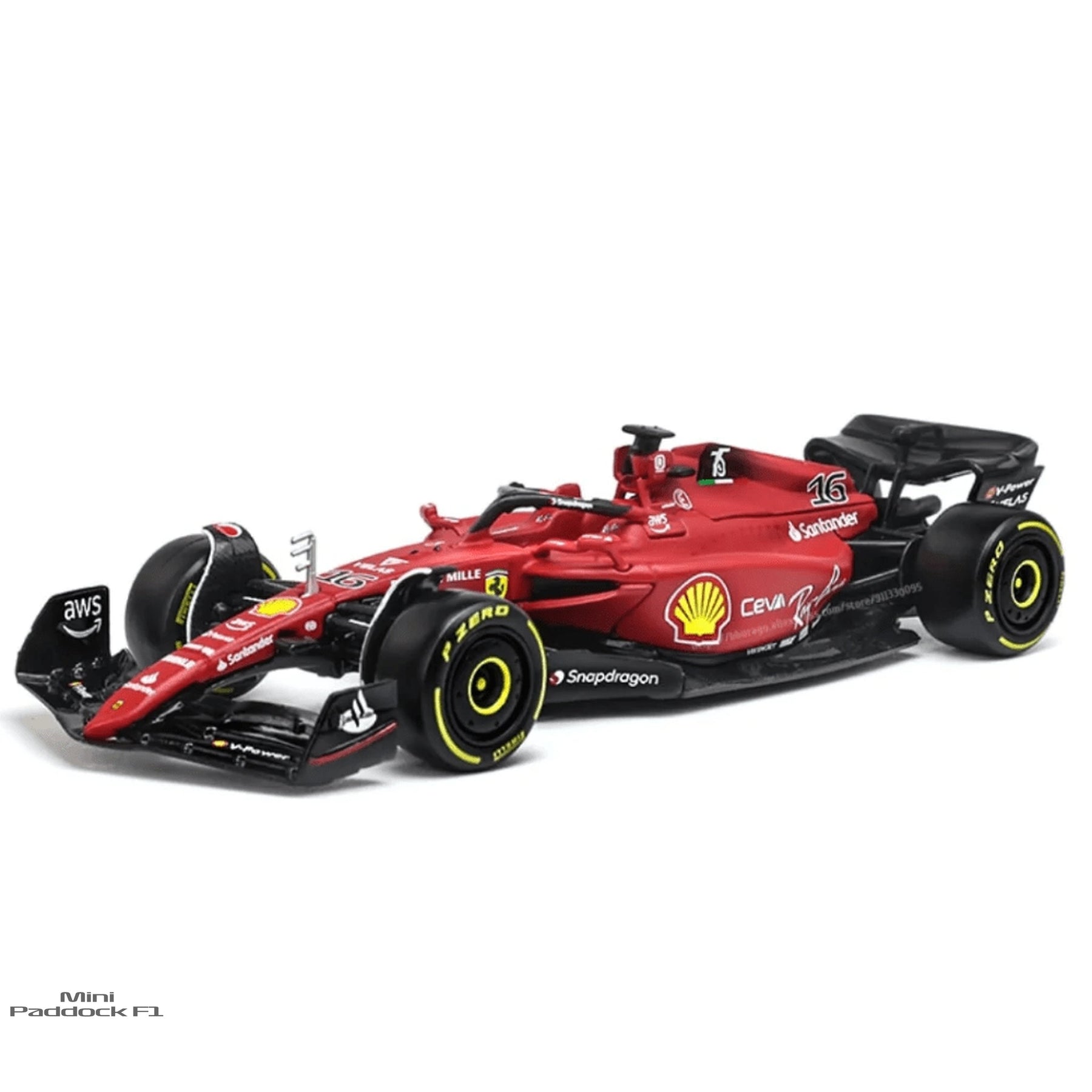 Ferrari F1-75 Charles Leclerc | Lançamento 2022 - Básico
