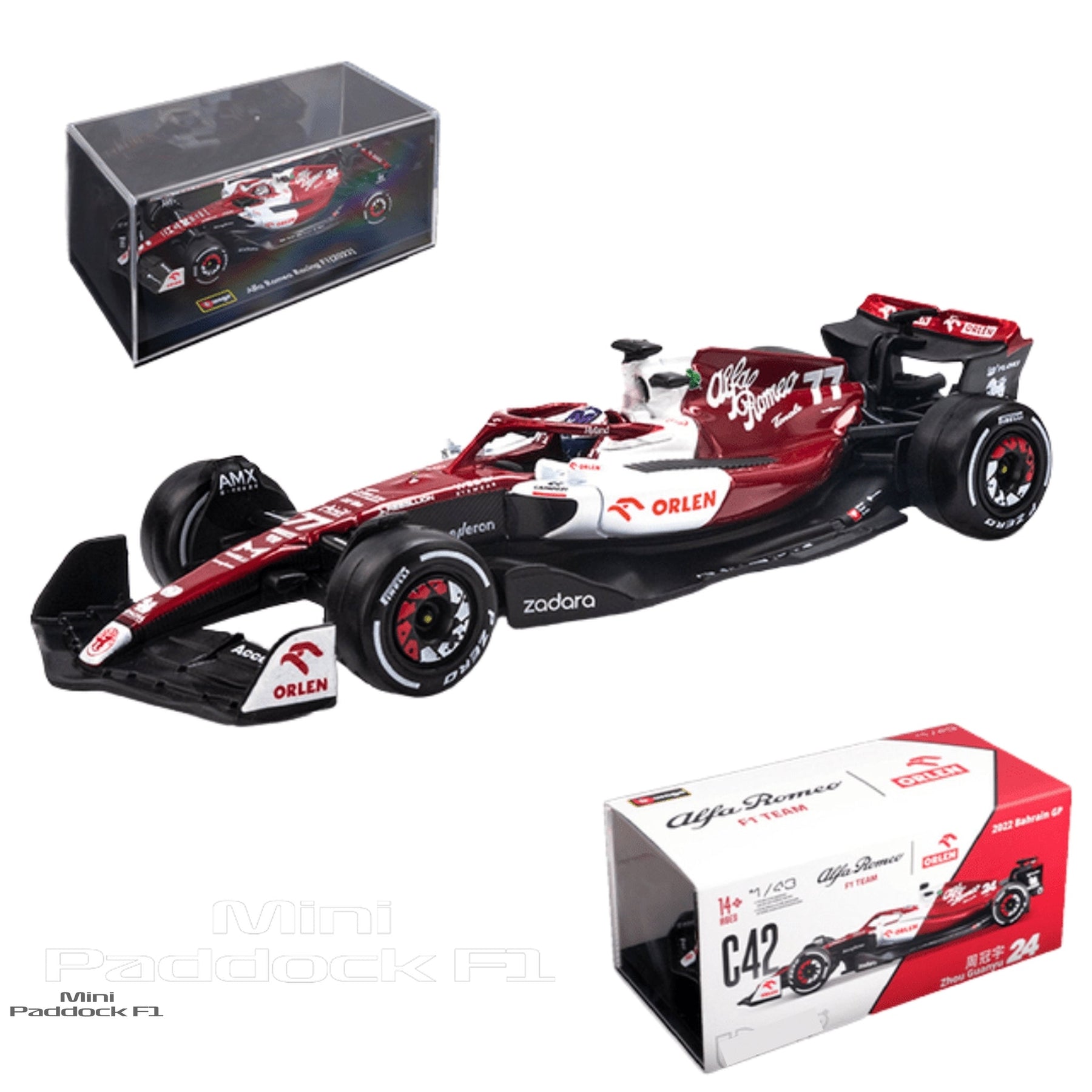 Alfa Romeo C42 Valtteri Bottas | Lançamento 2022 - Premium com Piloto