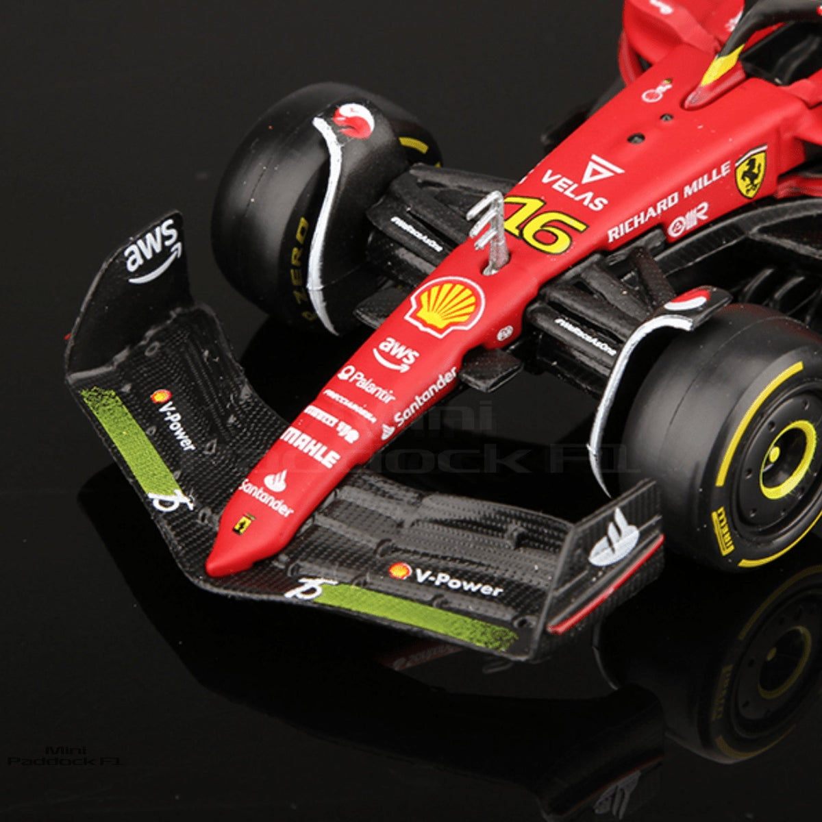 Ferrari F1-75 Monza Especial Charles Leclerc | Lançamento 2022 Premium com Piloto