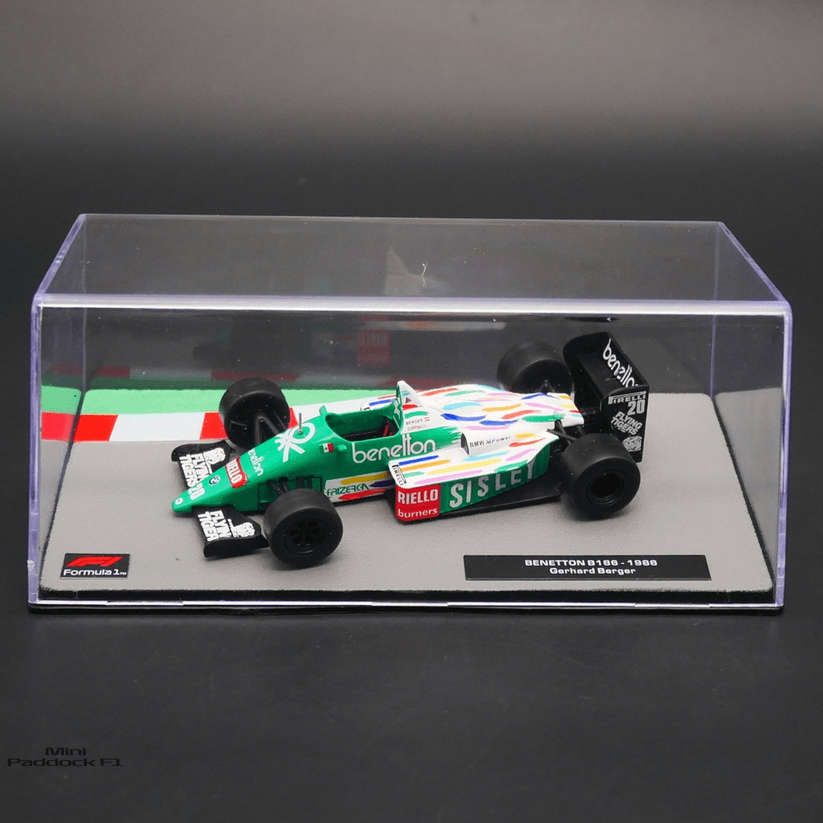 Benetton B186 - Gerhard Berge 1986
